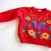 vintage girls sweater 3T