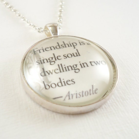 Friendship is a single soul dwelling in two bodies essay picture