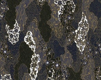 Japanese Yuzen Chiyogami Washi Paper (Panorama Design 02) - A4 Sheet