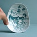 Danish "Vikings Attack" Pin Dish - Hoyrup