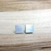 Minimalist Earrings Contemporary Industrial Jewelry Aluminum Jewelry