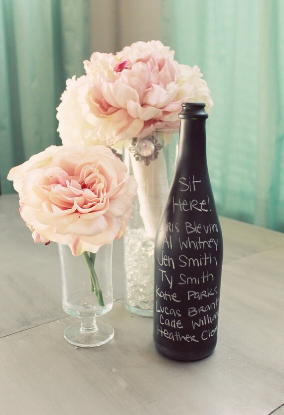 Items similar to Chalkboard Vase on Etsy