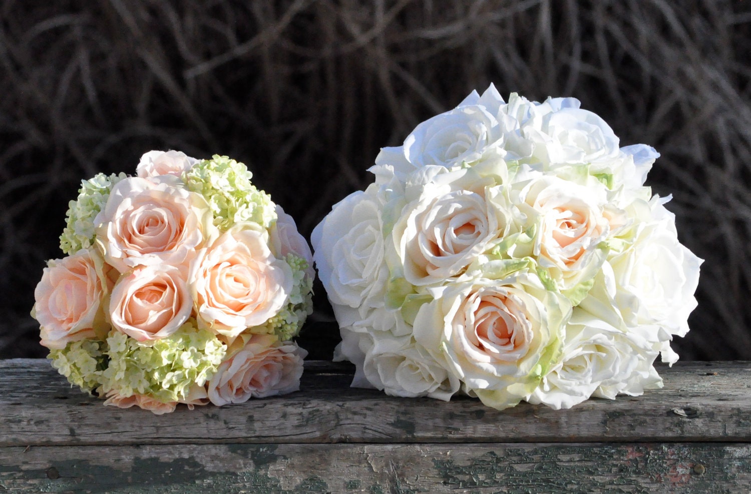 Silk bridal bouquets