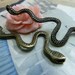 10pcs 23x65mm The Snake Antique Bronze Retro Pendant Charm For Jewelry Pendant