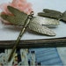 10pcs 40x46mm The Dragonfly Antique Bronze Retro Pendant Charm For Jewelry Pendant C2104