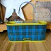 Metal Basket Car-Snac Basket Thermos Vintage Car Basket
