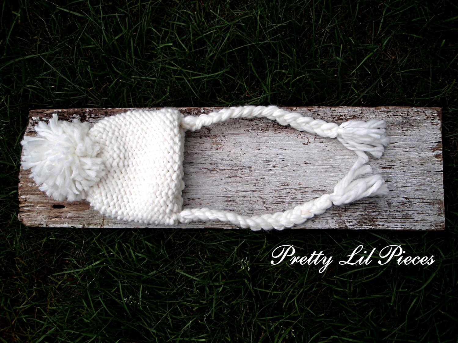 White Newborn Baby Hat