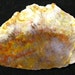 Red Yellow n White Sagenite Slab rs0045