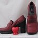 Vintage 1990s Women's Tommy Hilfiger Chunky Heel Loafers - Size 7 1/2 M