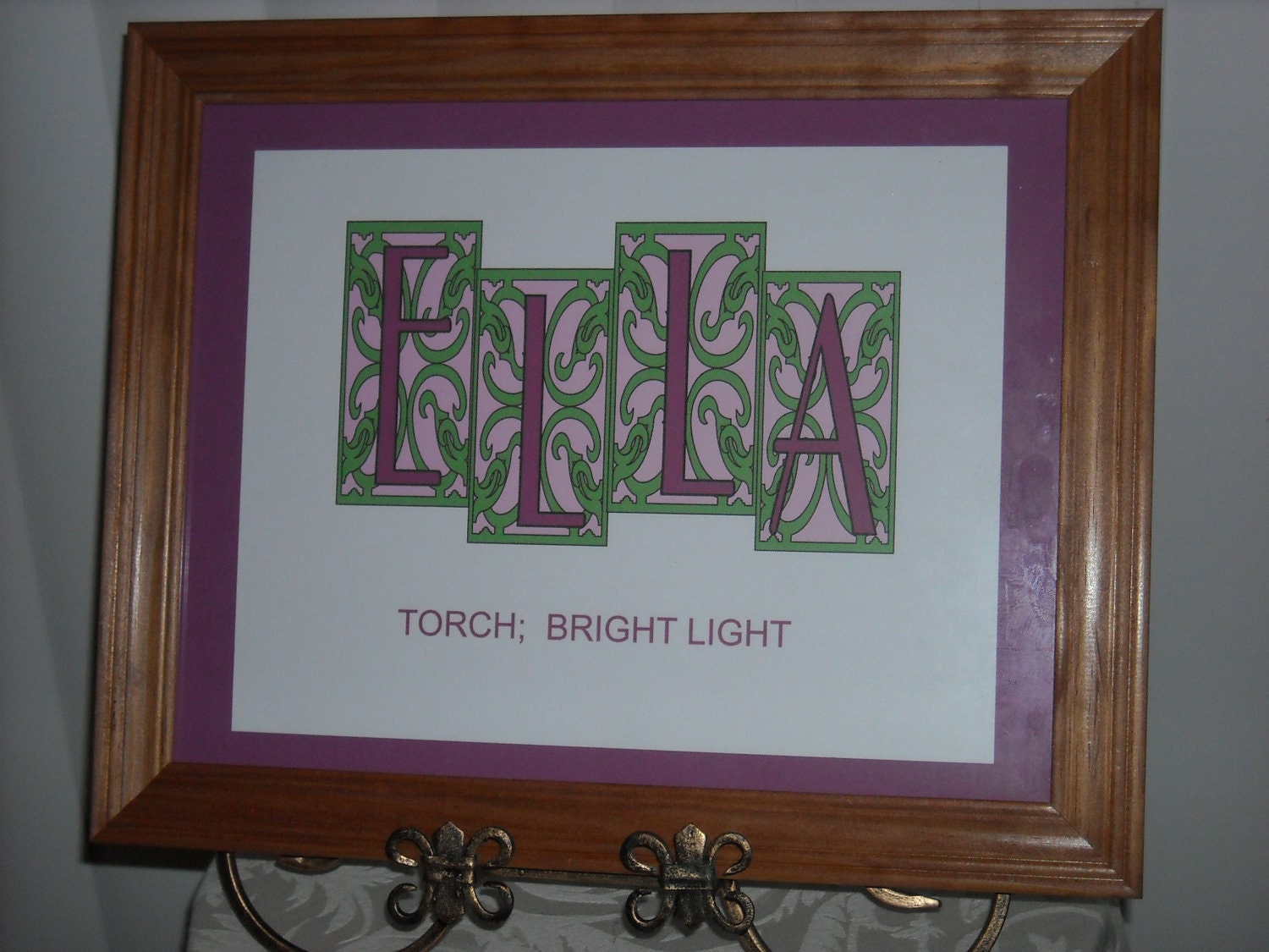 Personalized Name Frame and its meaning