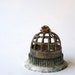 Vintage flower frogs, cage and pointy kind