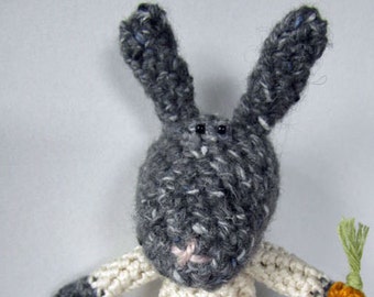 Crochet Pattern for Robert Rabbit