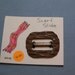 Vintage Wood Scarf Slide or Buckle