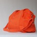 SALE 15% off - Tora in Orange (Water Resistant Insulated) Messenger / Shoulder Bag 140z Cotton