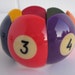 Vintage Bakelite Pool Ball Stretch Bangle Bracelet
