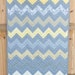 SPECIAL LISTING for JEN Chevron Baby Quilt