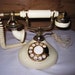 Vintage Hollywood French Style Rotary Telephone Classy Romantic Celebrity Style Ready to Use