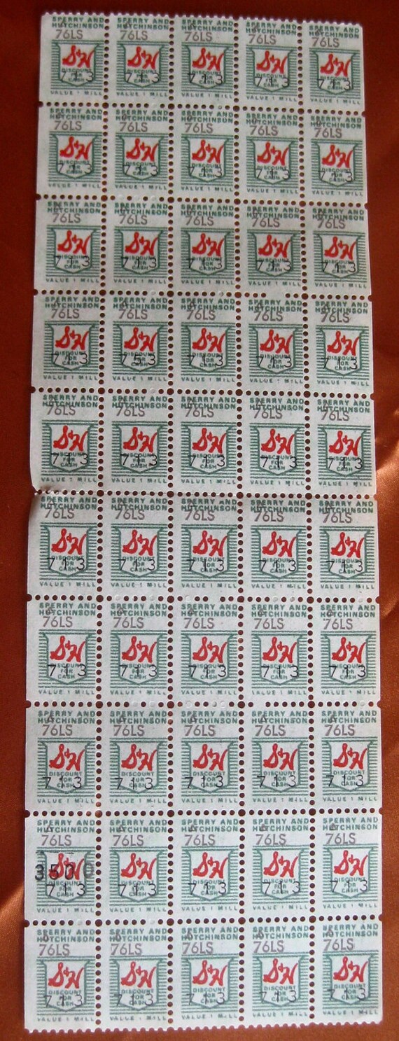 Vintage S&H Green Stamps Sperry and Hutchinson ephemera