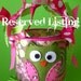 RESERVED LISTING for Heather
