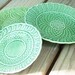 Vintage Green Majolica Dishware