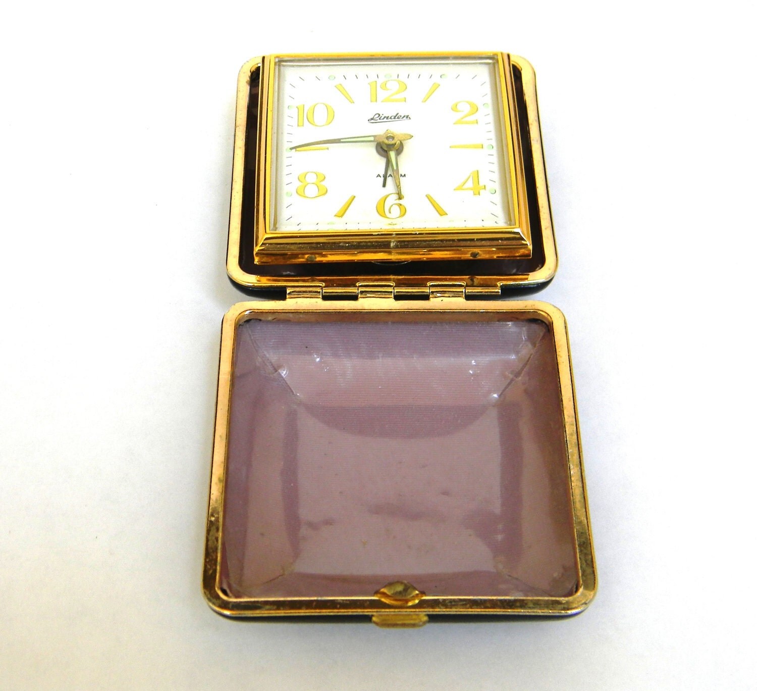 mechanical Travel Alarm Clock Linden Japan