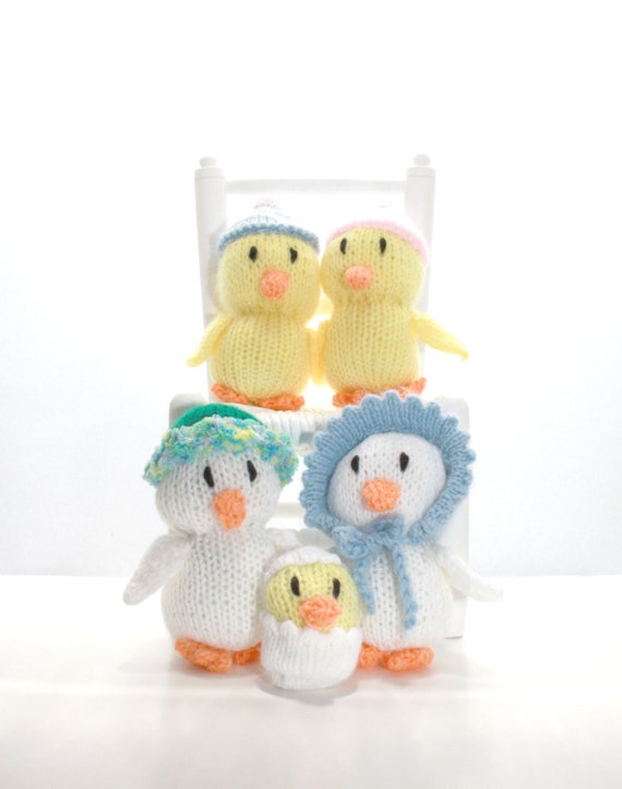 Little Soft Toy Ducklings Family