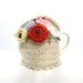 Bright Rainbow Blooms Flower Basket Cream Tea Cosie