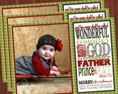 Religious Christmas Cards- Photo Cards-Holiday Cards Printable JPEG Il_170x135