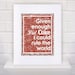 Diet Coke Quote - 11x14 - poster print