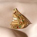 1920s Mother Of Pearl Sailing Ship Brooch