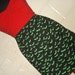 Super Sale - Bat Print Mini Skirt - Black with Bright Green Bat Print - High Waisted Ladies Mini Skirt - Handmade & Ready to Ship