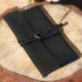 Leather Clutch in Black - Introductory Price