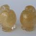 Rare Pair ARCHIMEDE SEGUSO Murano Glass DOVES Love Birds
