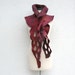Felted Scarf Merino wool - Handmade