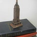 Vintage EMPIRE STATE Building SOUVENIR Cast Metal New York Trinket