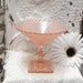 5" Miss America COMPOTE Pink Depression Glass Exc