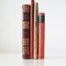4 Vintage Books - 1890, 1900, classics, library collection, Tennyson, Drinkwater, Goldsmith, red, burgundy, gold, beige, librarian chic