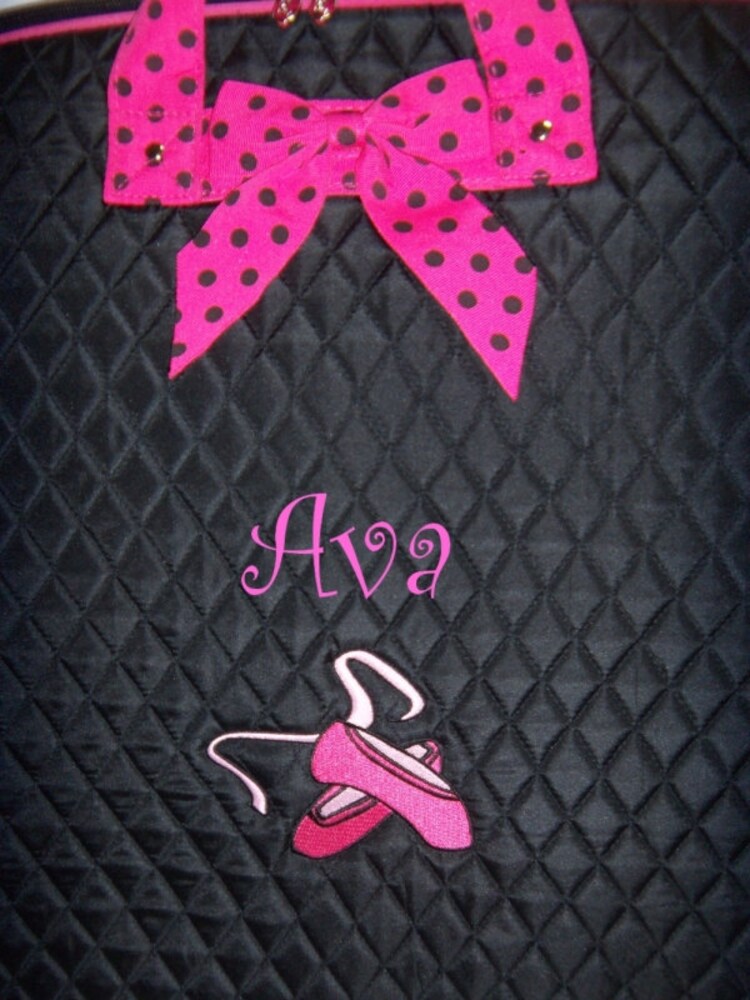 Personalized Dance Garment Bag Embroidered by MauriceMonograms