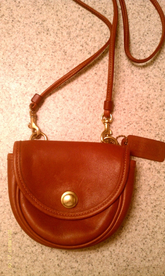 vintage coach mini belt bag