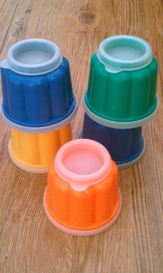 Vintage Tupperware Jello Molds