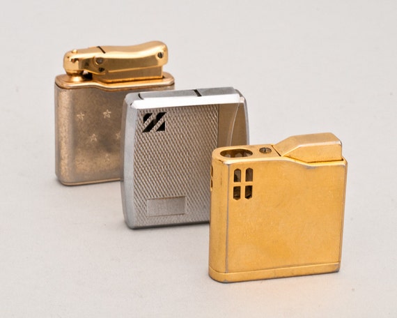 Vintage Colibri Butane Pocket Lighter Mini Collection