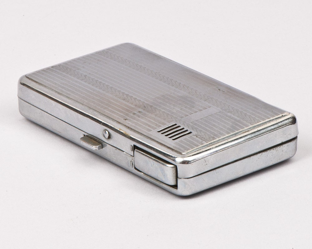Rare Occupied Japan Art Deco Cigarette Case Lighter