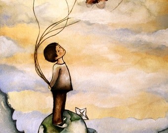 Little prince art | Etsy