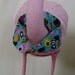 Detachable Collar in Liquorice Allsorts