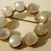 Pearl and Gold VINTAGE Brooch