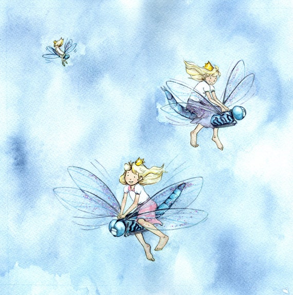 Princesses' Escape giclee print