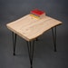 24 Hour HOLD for Inside Source - Unique Pine END TABLE - Abstract/Natural/Reclaimed Wood