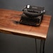 Live Edge Black Walnut DESK - Elegant/Natural/Simple