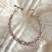 Sterling silver Byzantine bracelet. Heavy chainmaille. . Handmade.