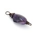 Wisdom Stone - FREE SHIPPING Wire Wrapped Pendant Petite Purple Violet Lavendar Amethyst Crystal Mineral Gemstone Energy Stone Unique Gift